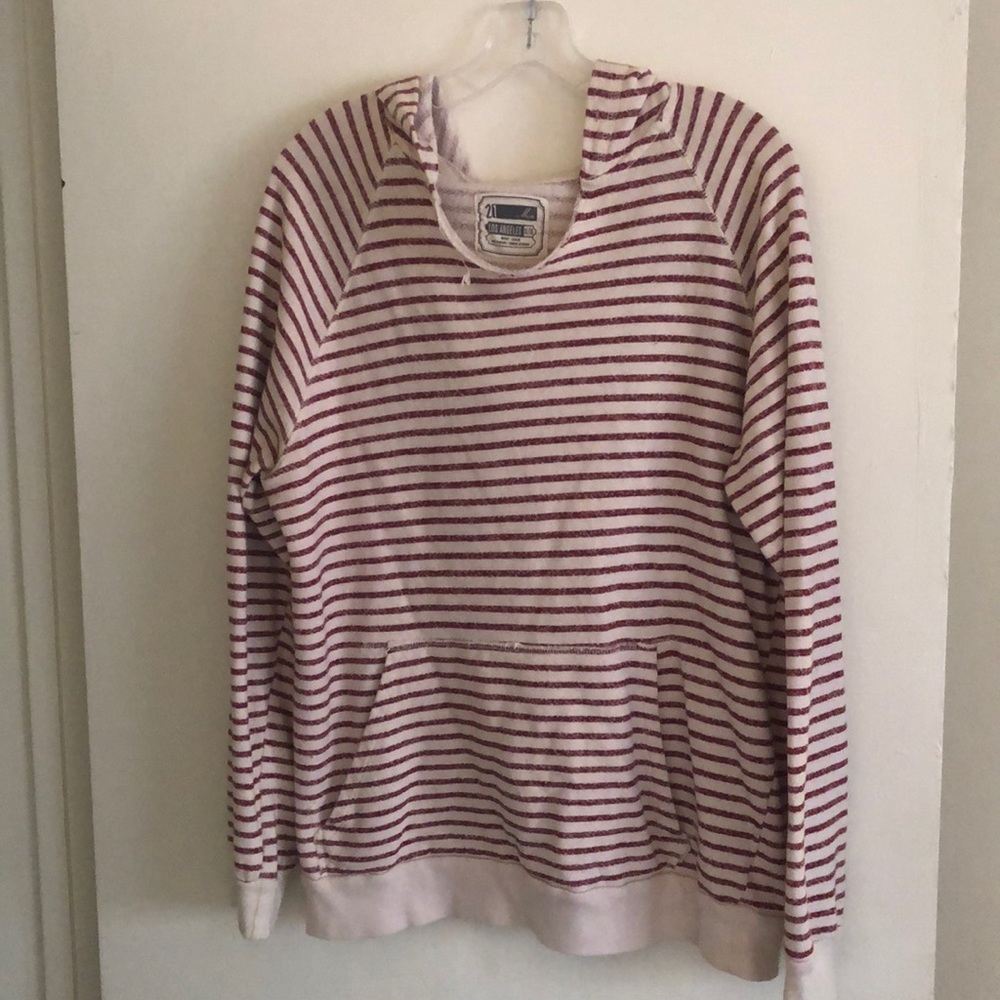 Striped hoodie